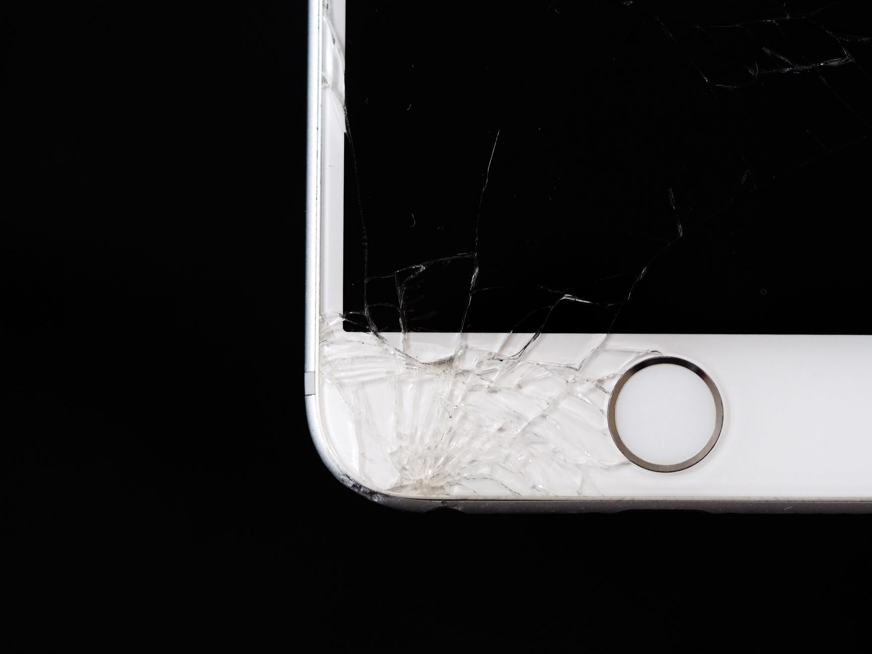 Tvrzené sklo na displeji telefonu